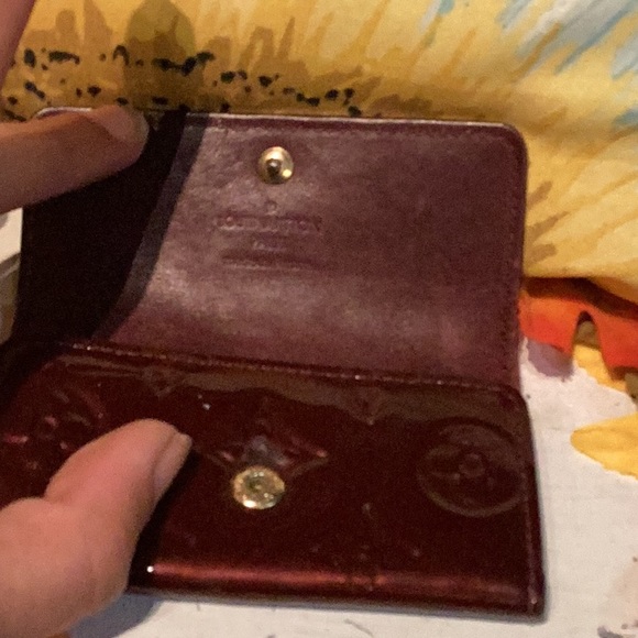 Louis Vuitton Portefeuille Sala Monogram Vernis burgundy, wallet - Picture 7 of 10